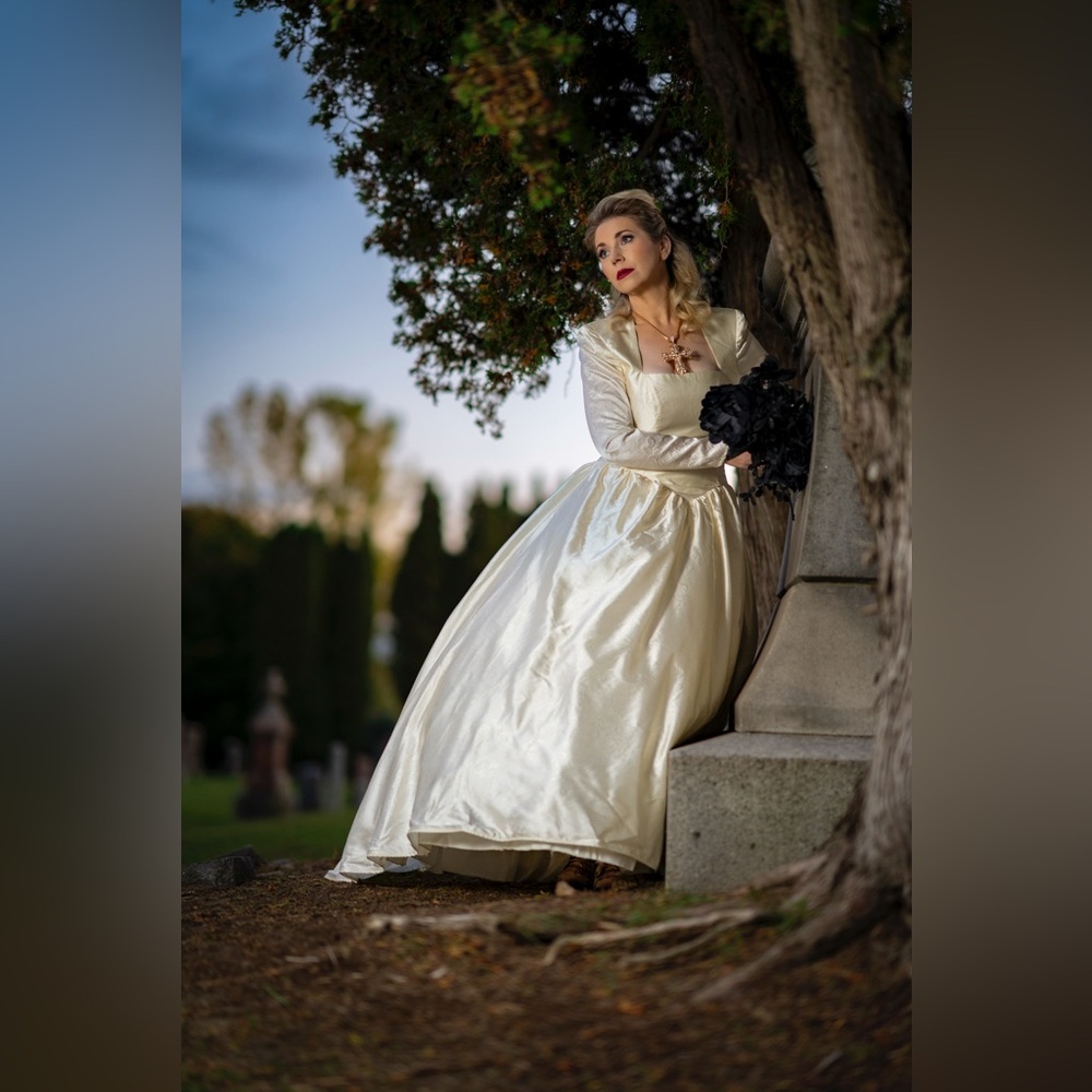 Regal wedding gown